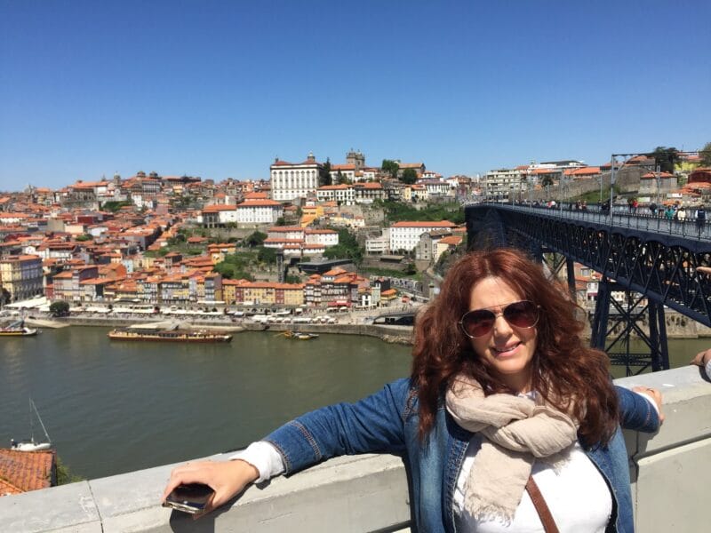 Oporto Puente Luis I. viajar por Europa Occidental